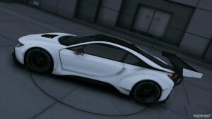 GTA 5 BMW Vehicle Mod: I8 WB Dragon Dynamic Lights (Image #2)