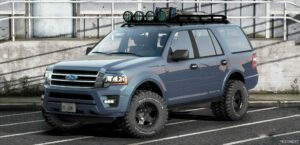 GTA 5 Ford Vehicle Mod: 2015 Ford Expedition Off-Road (Featured)