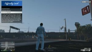 GTA 5 Script Mod: Difficulty Level (Image #4)