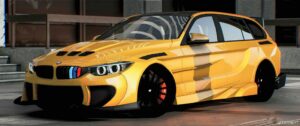 GTA 5 BMW Vehicle Mod: M3 Touring Abflug (Featured)