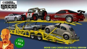 ATS Mod: Cottrell Car Hauler Trailer V1.1 1.50 (Featured)