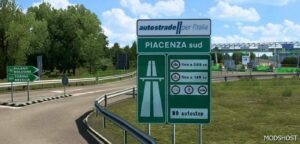 ETS2 Map Mod: Italy Sign Rework V3.0 1.50 (Featured)