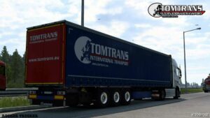 ETS2 Mod: Tomtrans Skin Pack (Featured)
