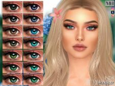 Sims 4 Tedi Eyes N214 mod