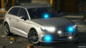 GTA 5 Audi Vehicle Mod: 2018 Audi A3 Unmarked Police (Featured)