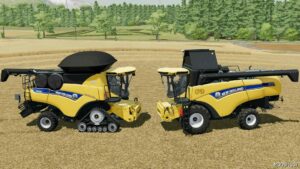 FS22 NEW Holland Combine Mod: CH 7.70 & CR 10.90 Revelation (Featured)