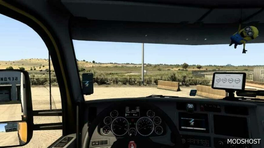 ATS Electronic Logging Device Texture for Sisl’s Tablet mod