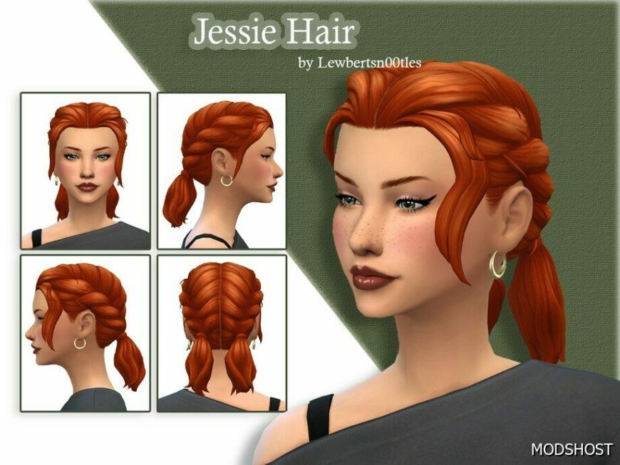 Sims 4 Jessie Hair mod
