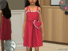 Sims 4 Child Outfit 431 – Dress mod
