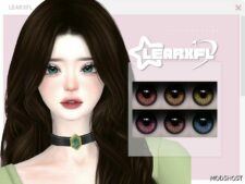 Sims 4 Mod: Learxfl EYE Contacts N24 HQ (Featured)