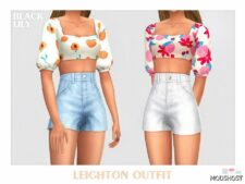 Sims 4 Teen Clothes Mod: Leighton Outfit (Featured)