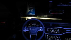 ETS2 Audi Car Mod: RS7 Performance 2023 V1.2 1.50 (Image #2)