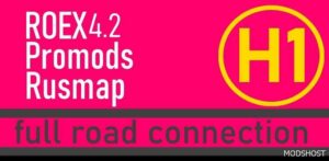 ETS2 Map Mod: Hybrid Road Connection V3.0 1.50 (Image #2)