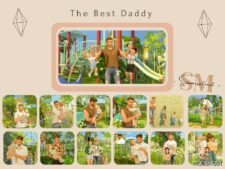 Sims 4 Mod: The Best Daddy Poses (Featured)