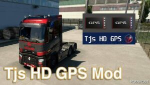 ETS2 TJS HD GPS Mod 1.50 mod