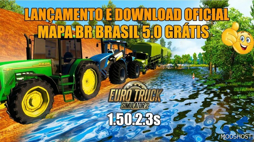 ETS2 BR Brazil 5.0 1.50 mod
