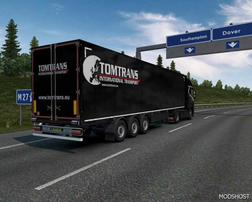 ETS2 Real Company Truck Traffic Pack V1.6 mod