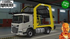 ETS2 DAF Truck Mod: XD Car Transporter Chassis 1.50 (Featured)