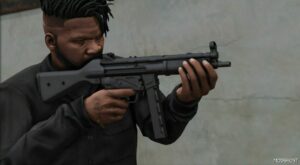 GTA 5 Weapon Mod: MP5 from Black OPS Cold WAR (Image #4)