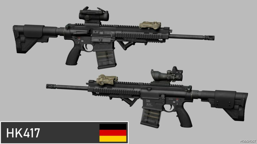 GTA 5 Weapon Mod: HK417