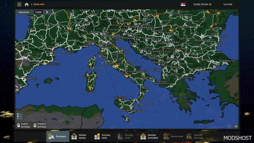 ETS2 Italy Map Project – Medmap – Itarevamp – Promods | Merge + RC V1.2 mod