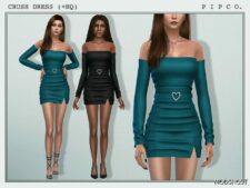 Sims 4 Formal Clothes Mod: Crush Dress. (Featured)