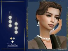 Sims 4 Olivia Earrings mod