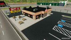 FS22 Placeable Mod: Wendys (Featured)