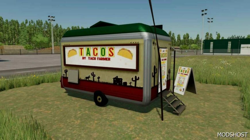 FS22 Placeable Mod: Taco Stand (Featured)