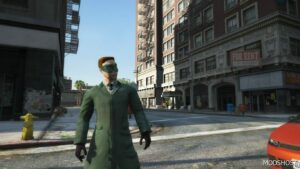 GTA 5 Player Mod: The Green Hornet (Add-On Peds) (Image #4)