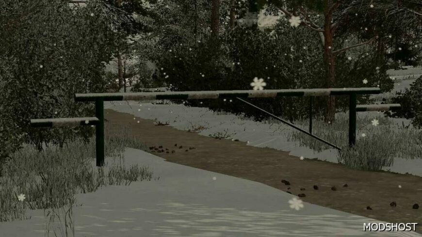 FS22 Placeable Mod: Forest Barrier V1.1 (Featured)