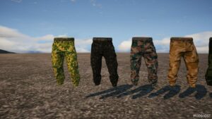 GTA 5 Player Mod: Army Pants Camo for MP Male V2.0