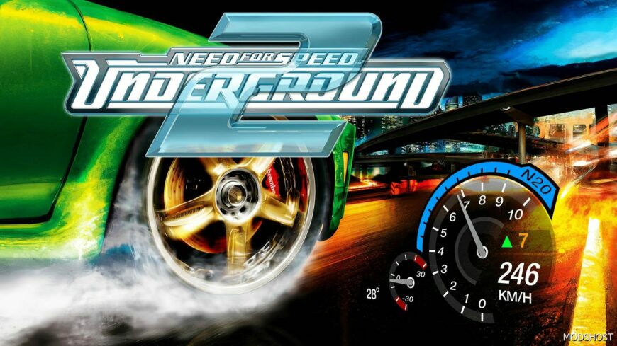 GTA 5 Script Mod: Need for Speed Underground 2 Speedometer (Featured)