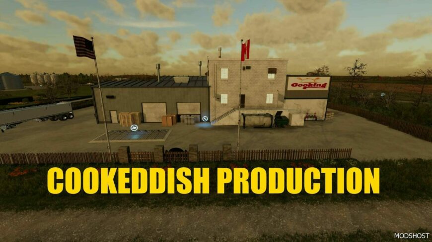 FS22 Placeable Mod: Cookeddish Production V1.0.1 (Featured)