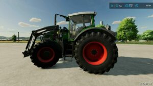 FS22 Fendt Tractor Mod: 900 S4 Conversion with Front Loader (Image #8)