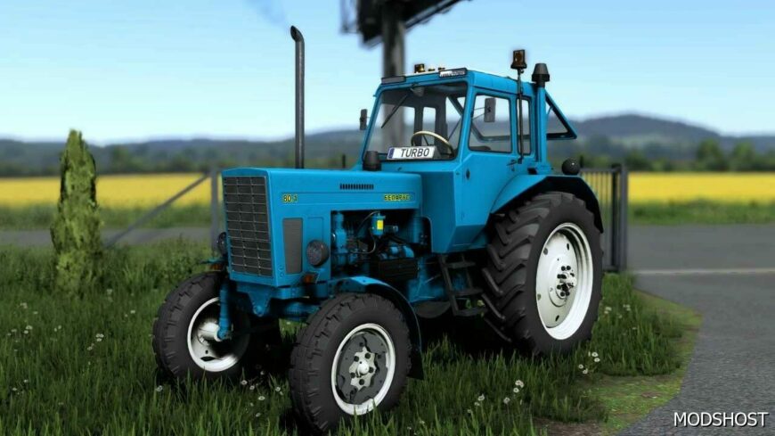 FS22 Belarus Tractor Mod: 80.1 Turbo (Featured)