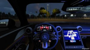 ETS2 Mercedes-Benz Car Mod: Mercedes SL63 AMG 2023 V1.2 (Image #2)