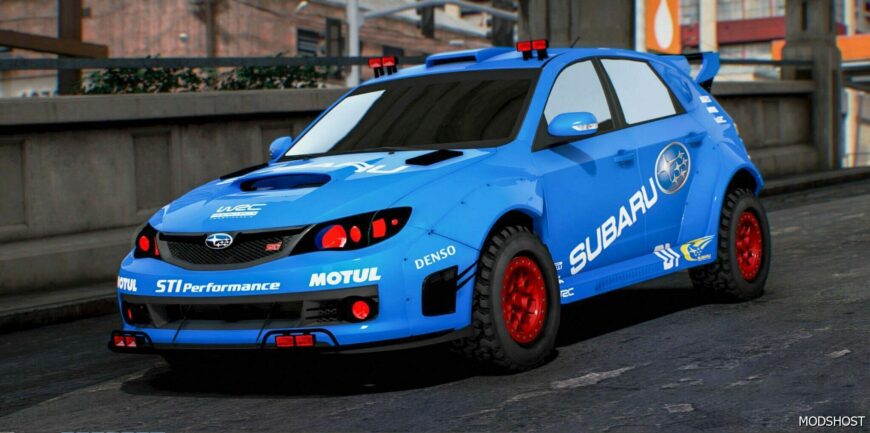 GTA 5 Subaru Vehicle Mod: WRX STI 4×4 (Featured)