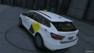 GTA 5 Vehicle Mod: Lada Vesta Taxi (Image #3)
