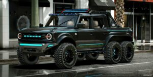 GTA 5 Ford Vehicle Mod: Bronco 6×6 (Featured)