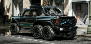 GTA 5 Ford Vehicle Mod: Bronco 6×6 (Image #2)