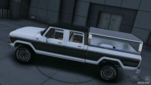GTA 5 Ford Vehicle Mod: 1978 Ford F250 with Camper Shell V0.1 (Image #3)