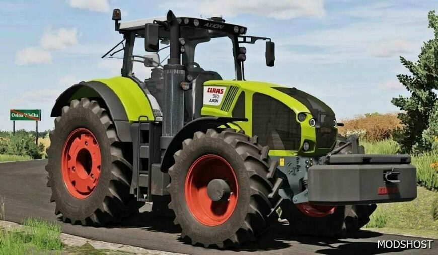 FS22 Claas Tractor Mod: Axion 900 Series (Featured)