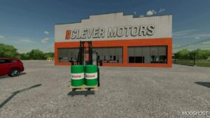 FS22 Mod: Castrol OIL Addon (Image #2)