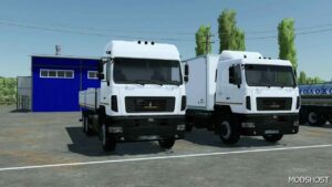 FS22 Truck Mod: MAZ-6312 V1.14.X (Image #4)