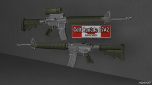 GTA 5 Weapon Mod: Colt Canada C7A2 (Image #4)
