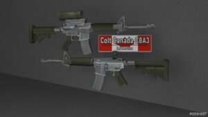 GTA 5 Weapon Mod: Colt Canada C8A3