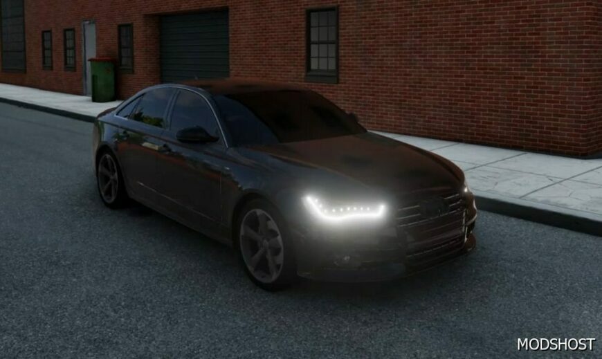 BeamNG Audi Car Mod: A6 C7 Hxmxnn 0.32 (Featured)