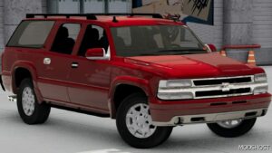 BeamNG Chevrolet Car Mod: Suburban 2003 M7 0.32 (Featured)