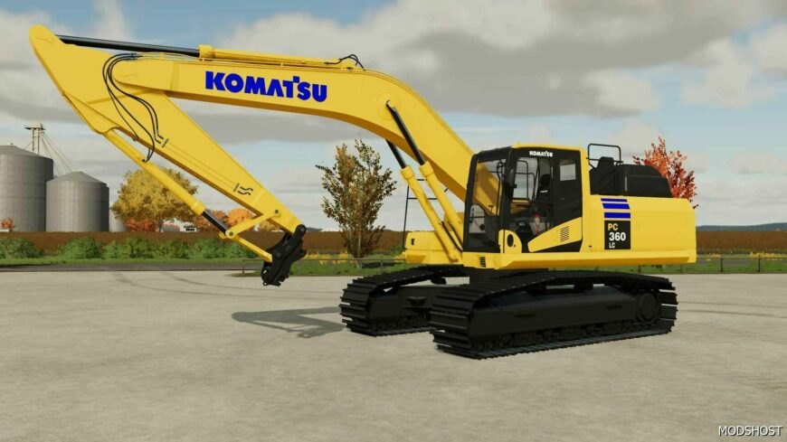 FS22 Komatsu Forklift Mod: PC360 V1.4 (Featured)